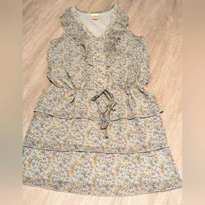 Ruffle layered dress